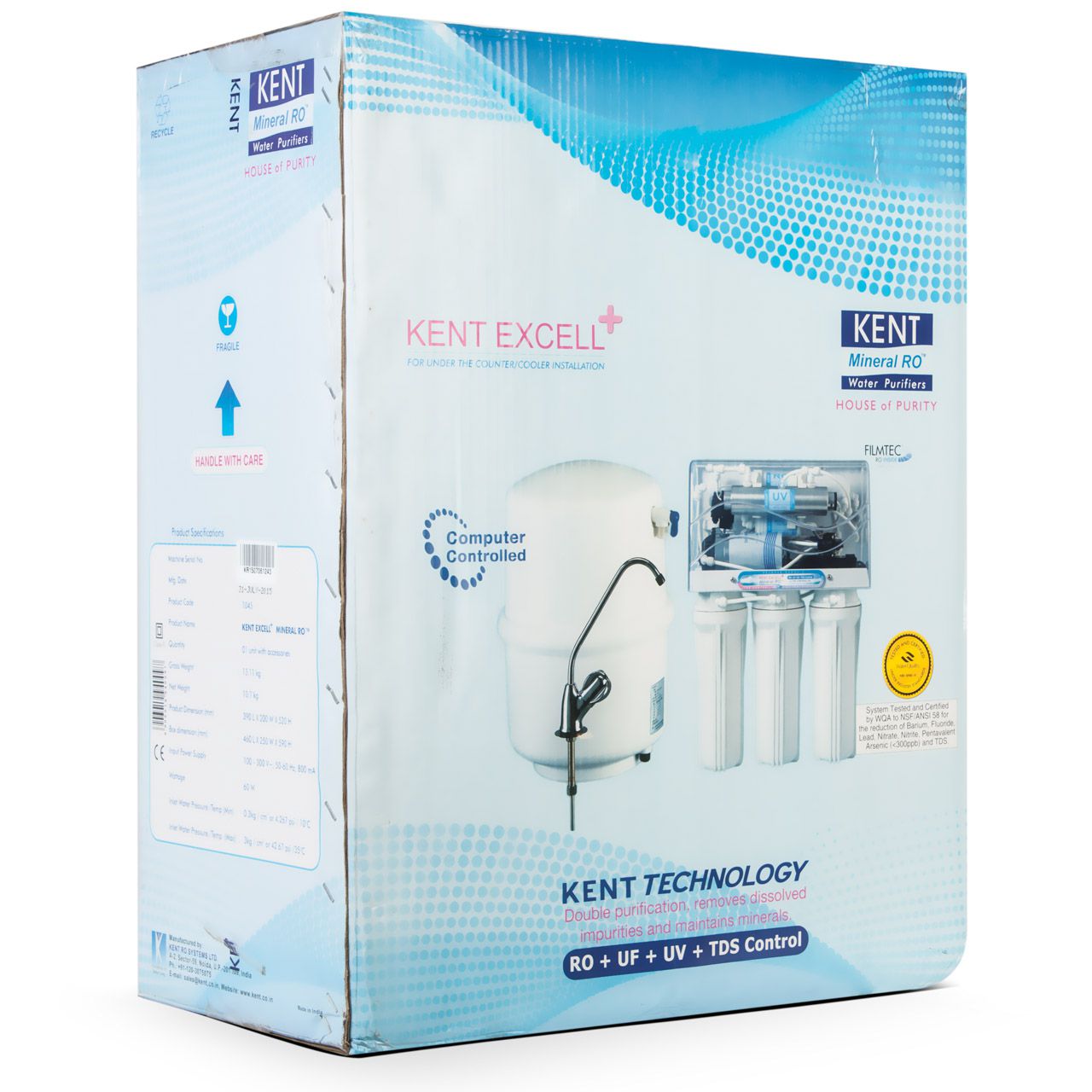 دستگاه تصفیه آب خانگی کنت (Kent) مدل Excell Plus