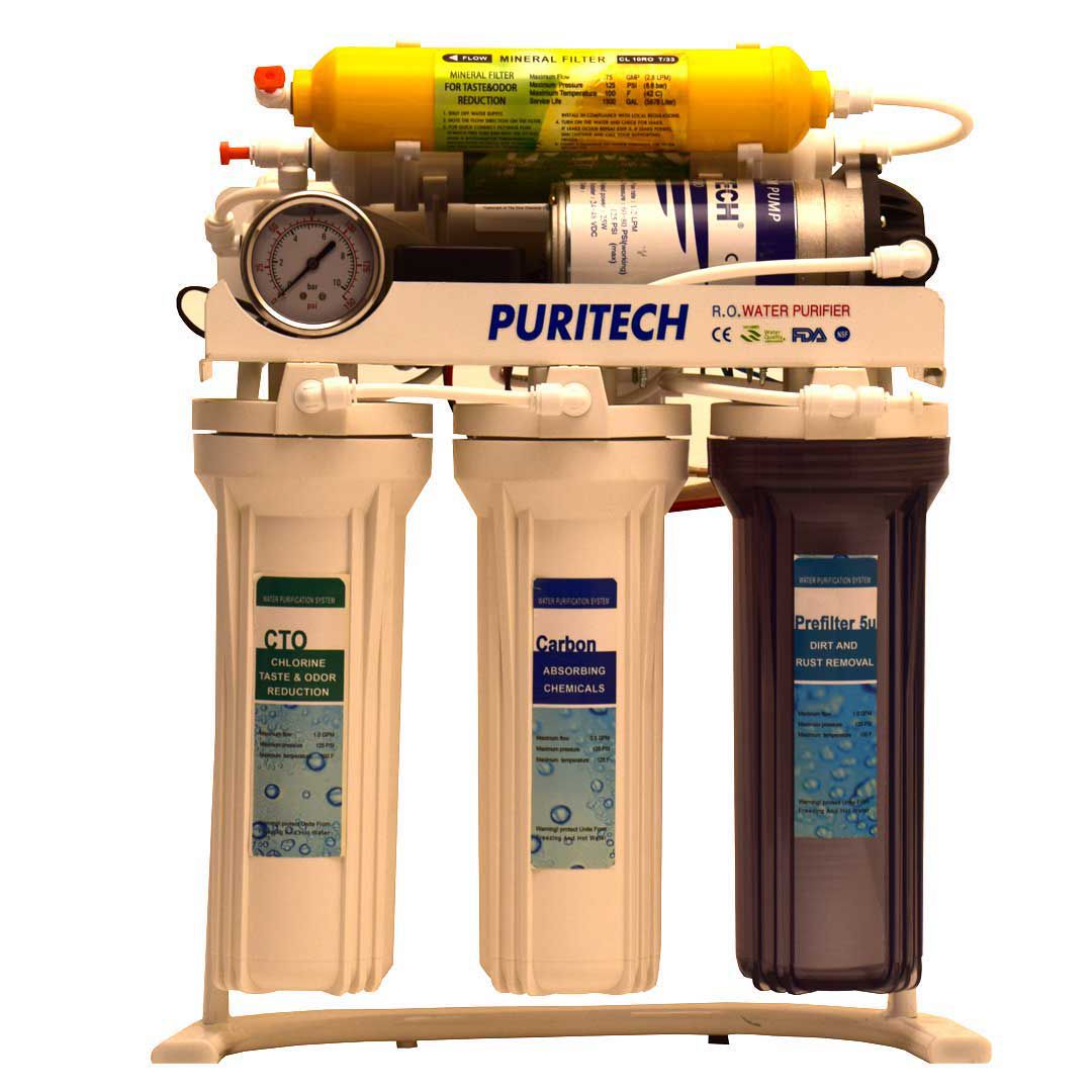 دستگاه تصفیه آب شش مرحله ای پیوریتک (Puritech)