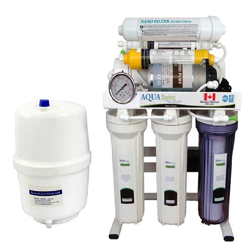 دستگاه تصفیه آب خانگی آکوآ اسپرینگ (Aqua Spring) مدل RO-SN2050