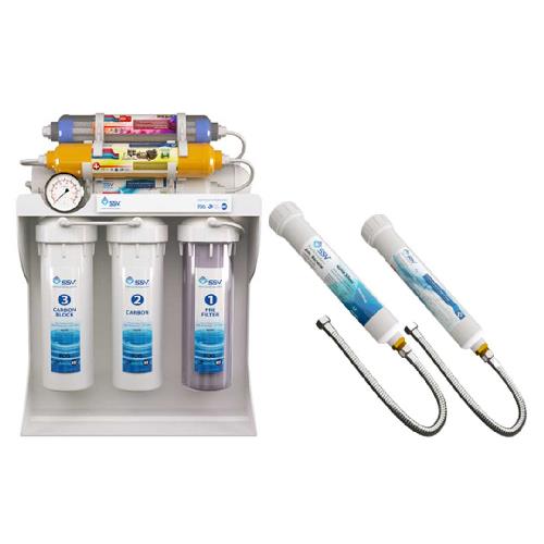 دستگاه تصفیه آب خانگی SSV مدل UltraPro X800 به همراه فیلتر حمام و سرویس
